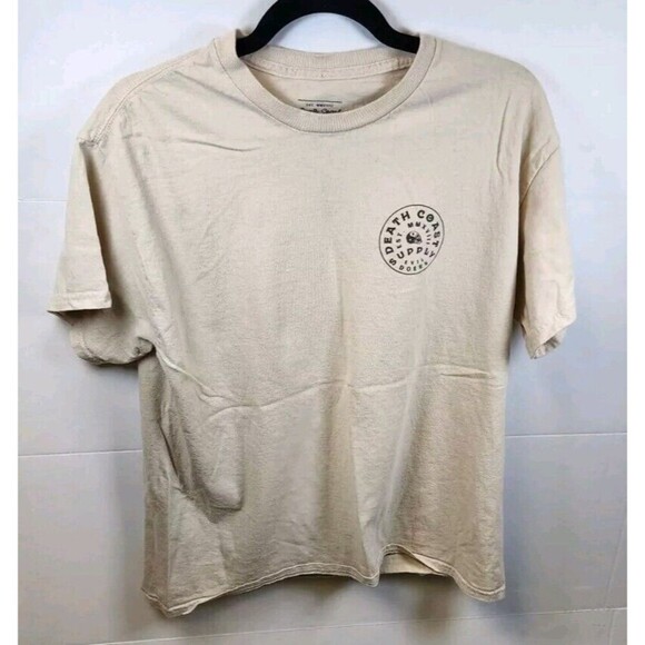 Death‎ Coast Supply Shirt Mens Large Graphic Shirt Teal  Short Sleeve - Picture 1 of 3